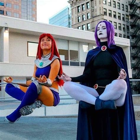 Raven and starfire costume